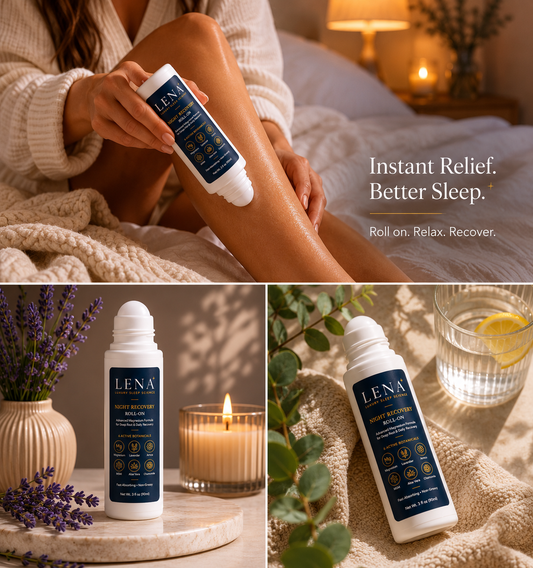 LENA nightly ritual — 3-step bedtime routine for deeper sleep